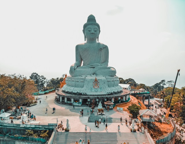 Budda figur i Phuket
